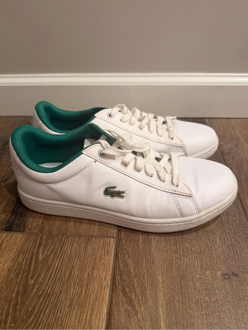 NEW LACOSTE HYDEZ Leather sneakers